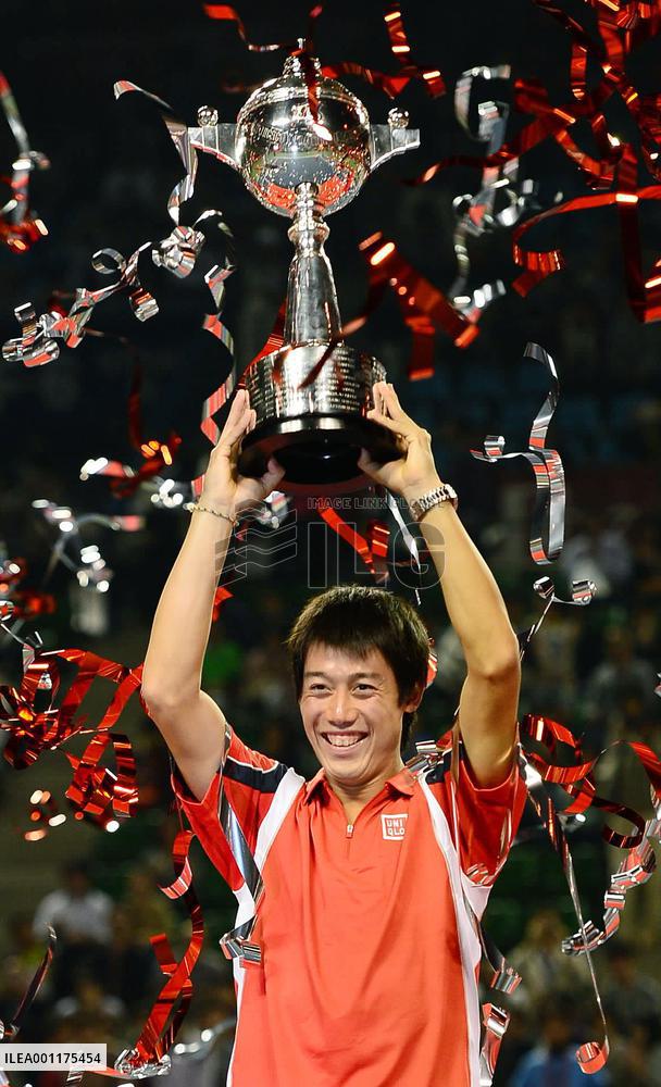 Nishikori wins Japan Open