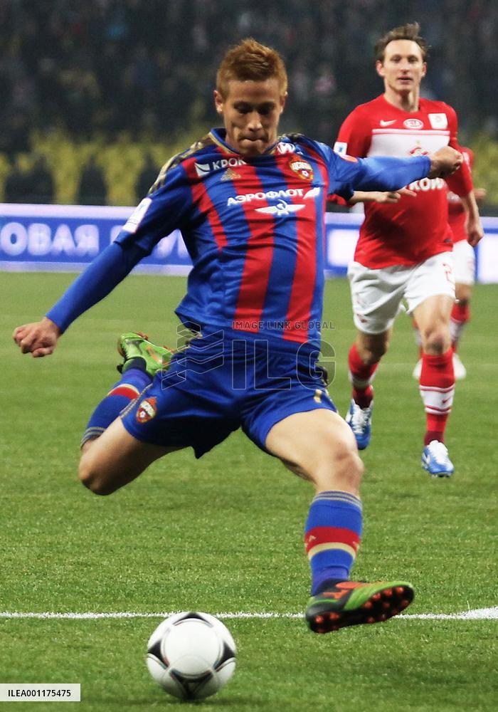Honda scores for CSKA