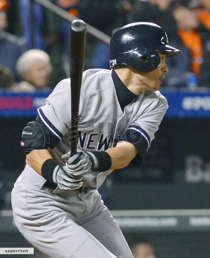 Yankees' Ichiro in playoff