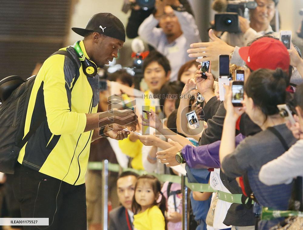 Usain Bolt in Japan