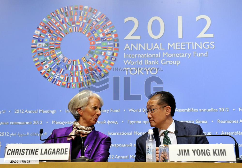 IMF chief Lagarde, WB head Kim