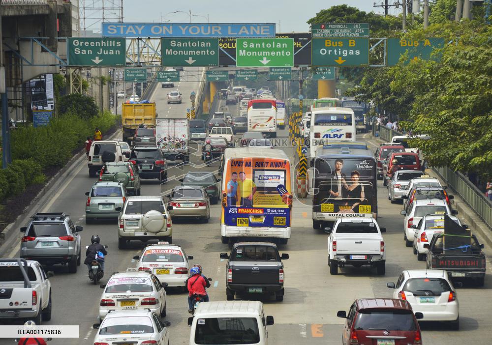 Traffic in Philippines