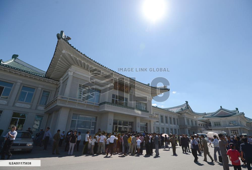 Popular noodle restaurant in Pyongyang