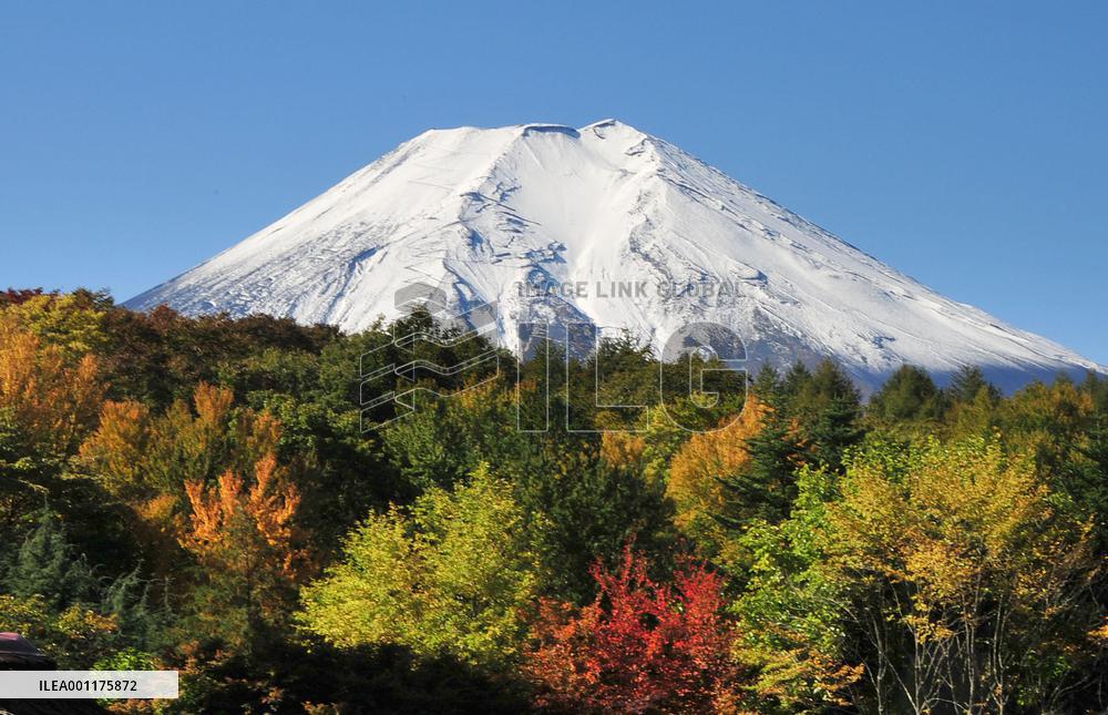 Mt. Fuji in autumn