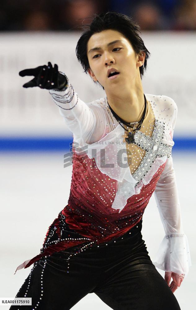 Hanyu 2nd at Skate America