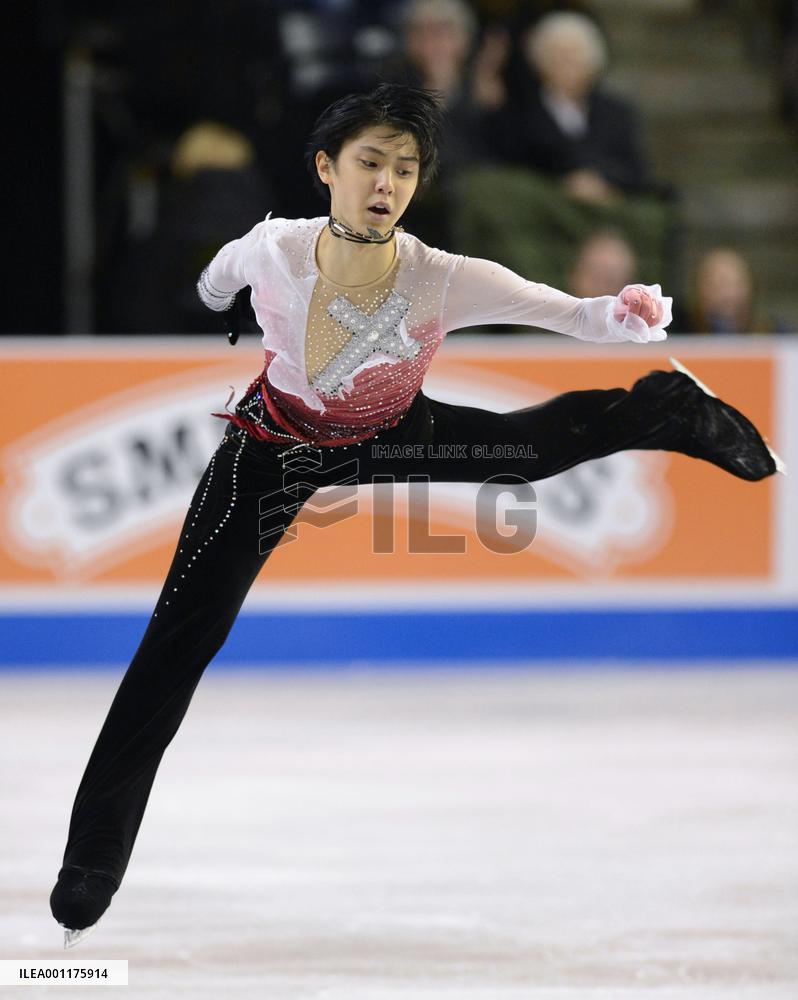 Hanyu 2nd at Skate America