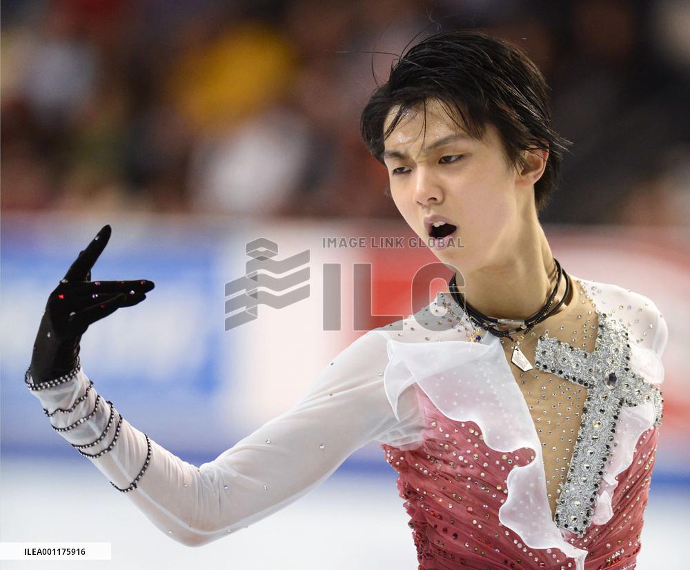 Hanyu 2nd at Skate America