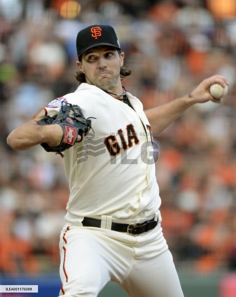 Giants beat Tigers in MLB World Series Game 1