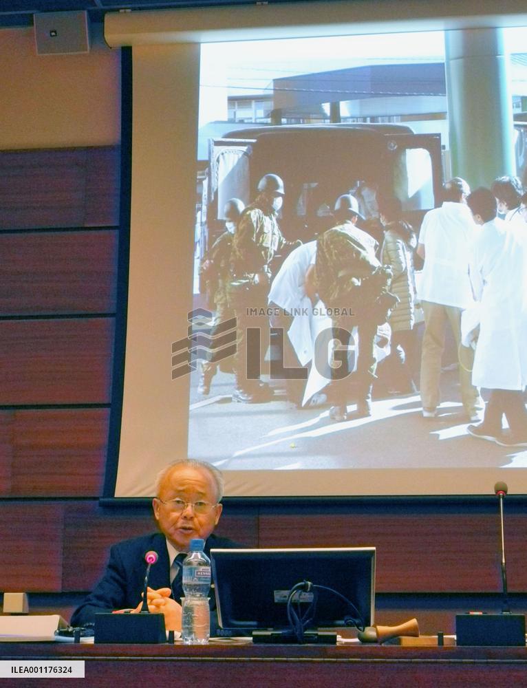 Fukushima town mayor says nuclear crisis is not over