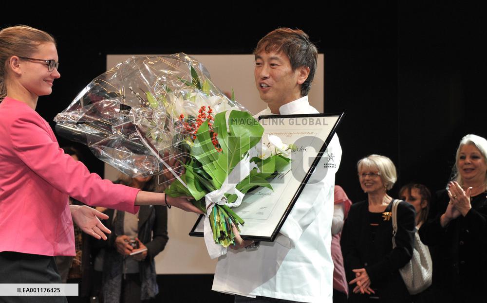 Chocolate award in France