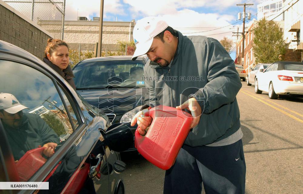 Aftermath of Hurricane Sandy in U.S.