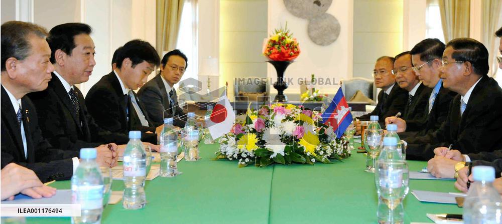 Japanese PM Noda in Laos