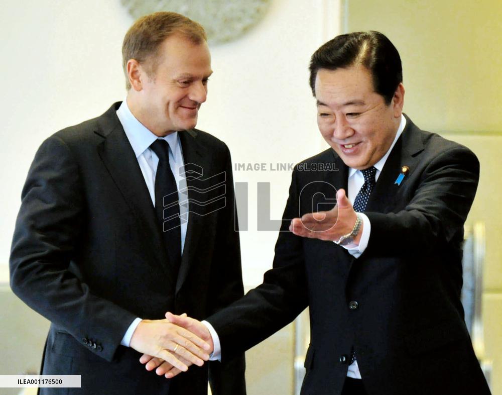 Japan-Poland summit in Laos