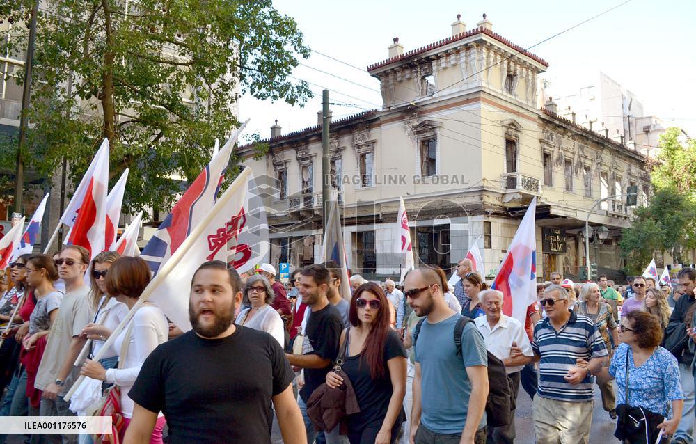 Protest in Greece