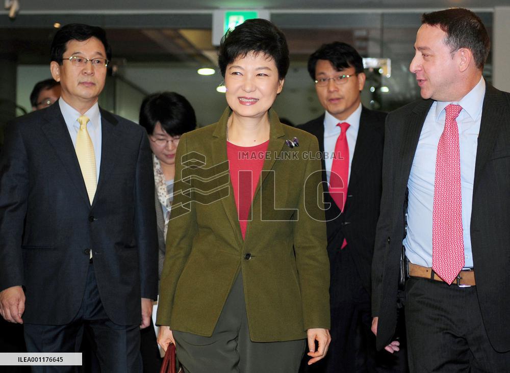 S. Korea presidential contender Park