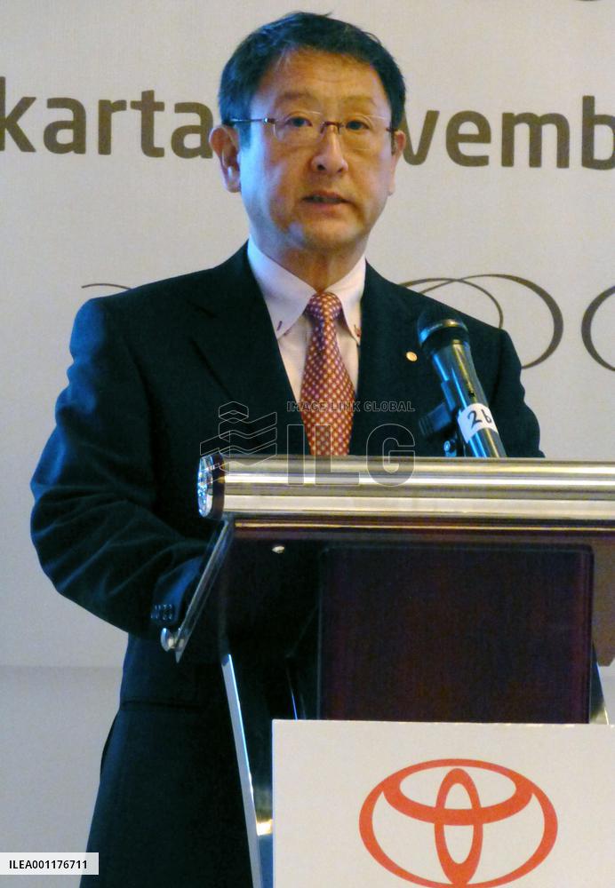 Toyota chief in Jakarta
