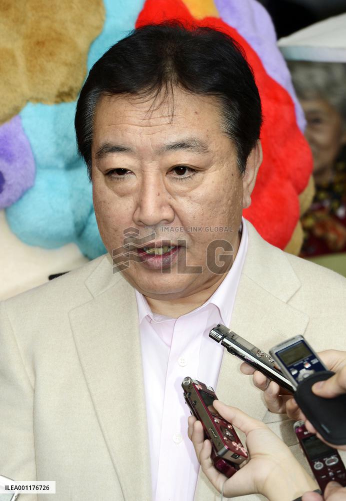 Noda remains tight-lipped on timing of general election