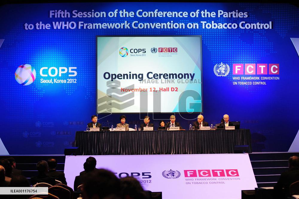 Tobacco convention conference in Seoul