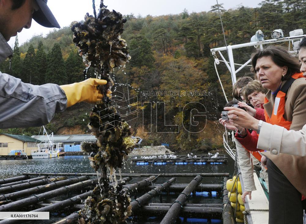 German farm minister in Japan