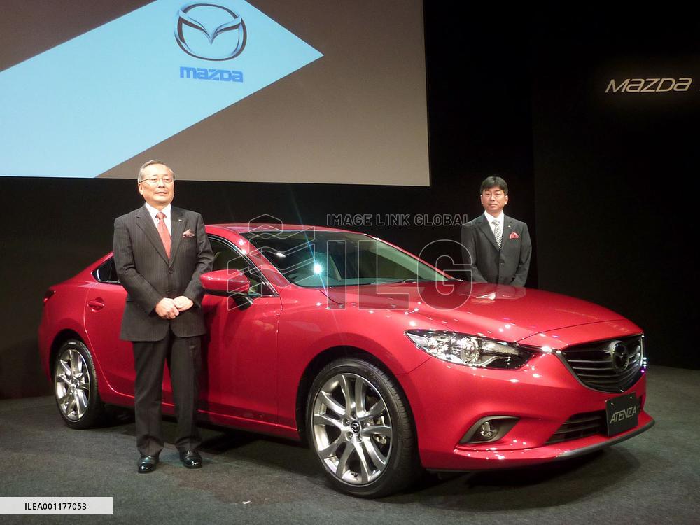 Mazda's fully-remodeled Atenza