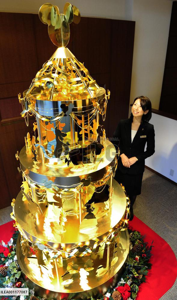 Gold Christmas tree