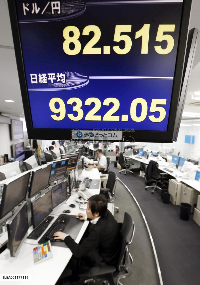 Nikkei recovers 9,300 mark