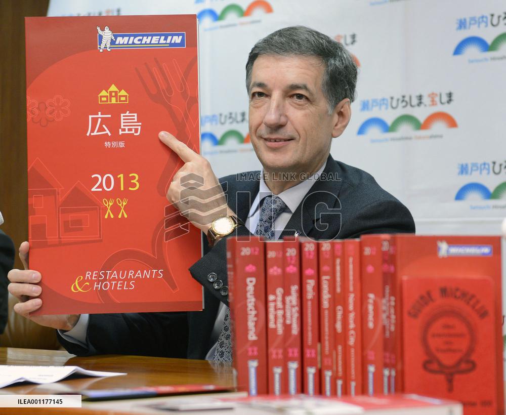 Michelin's Hiroshima guidebook