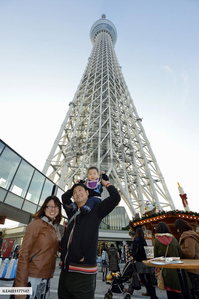 Skytree marks 6 months since opening