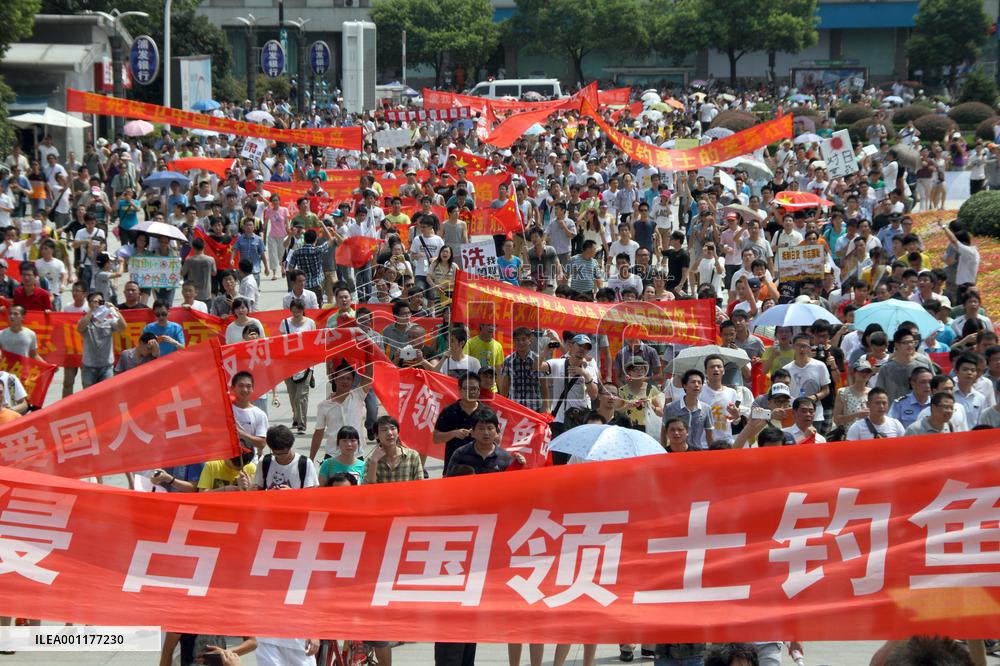 Anti-Japan protests in China