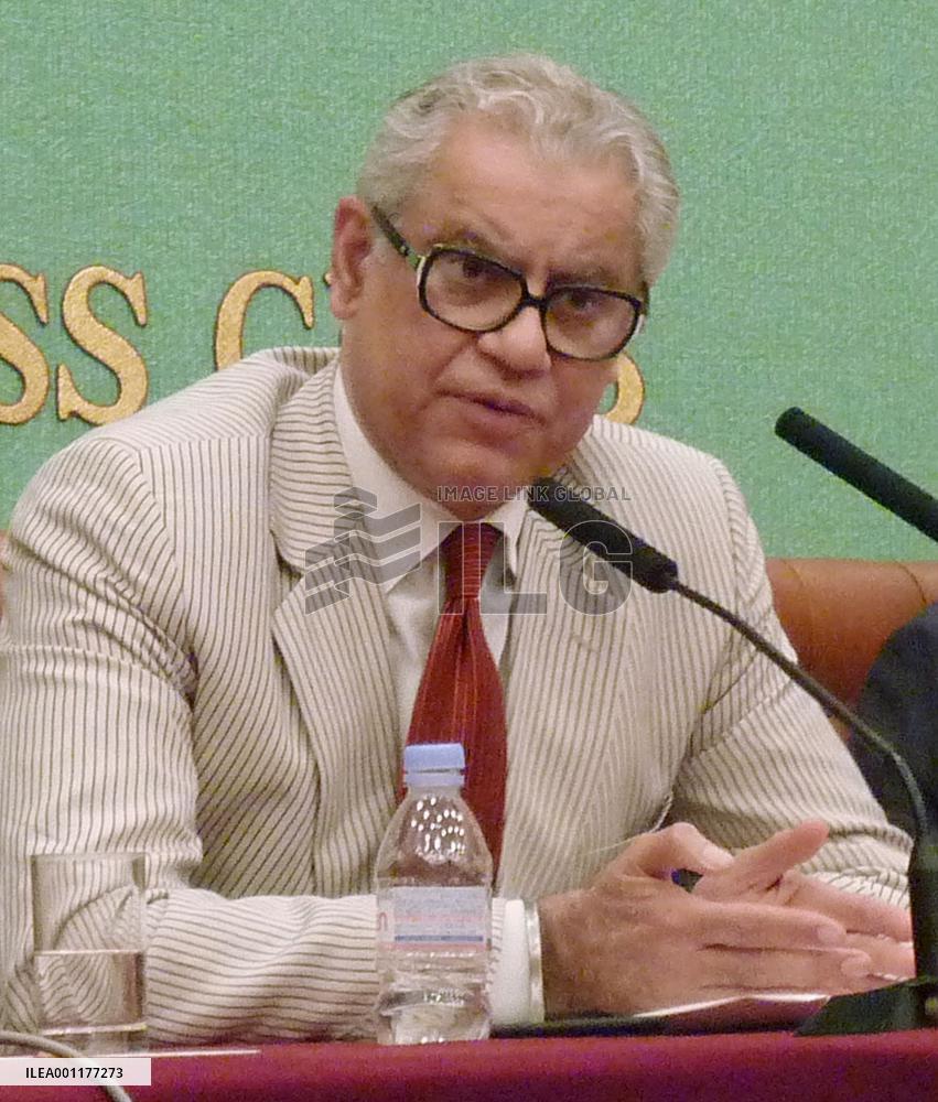 U.N. human rights expert Grover in Tokyo