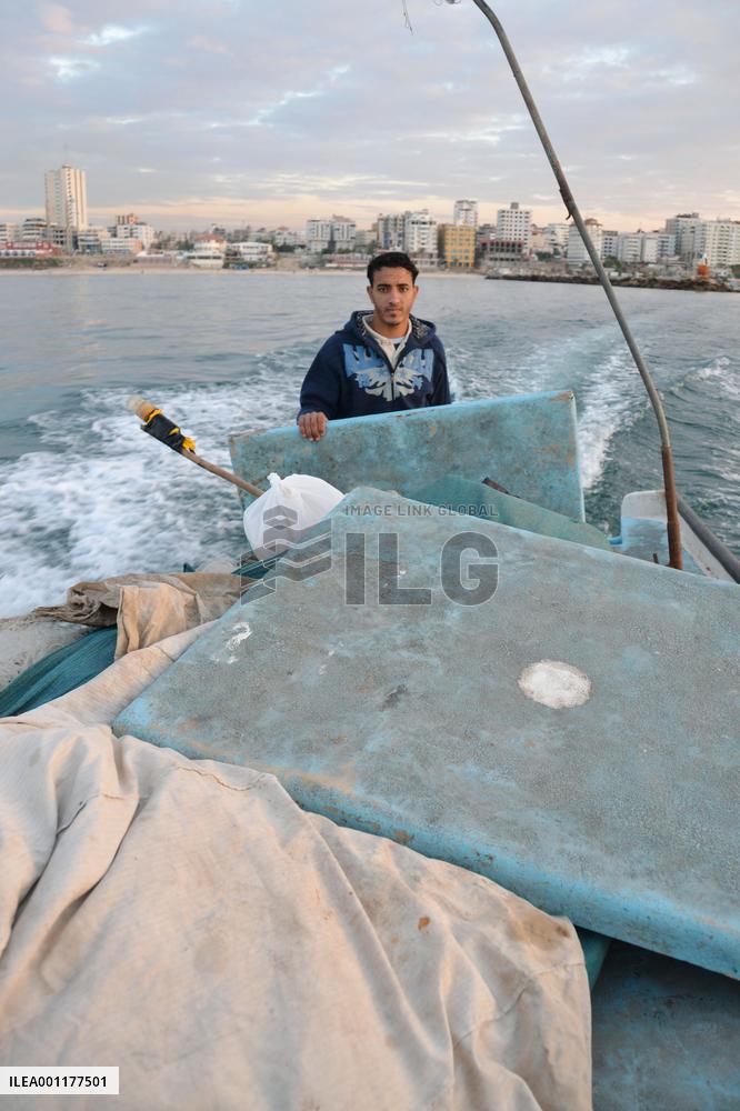 Gaza fishing