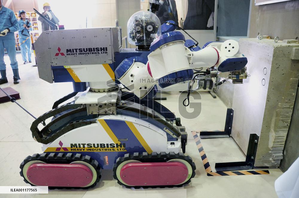 Robot for work at Fukushima nuclear plant
