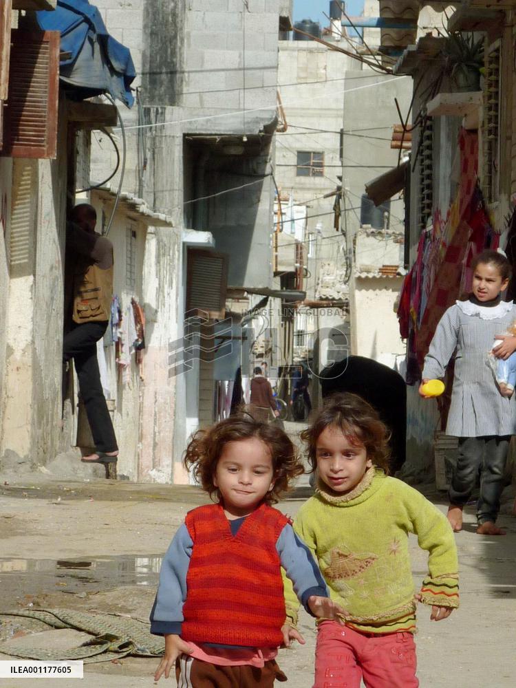 Gaza after airstrikes