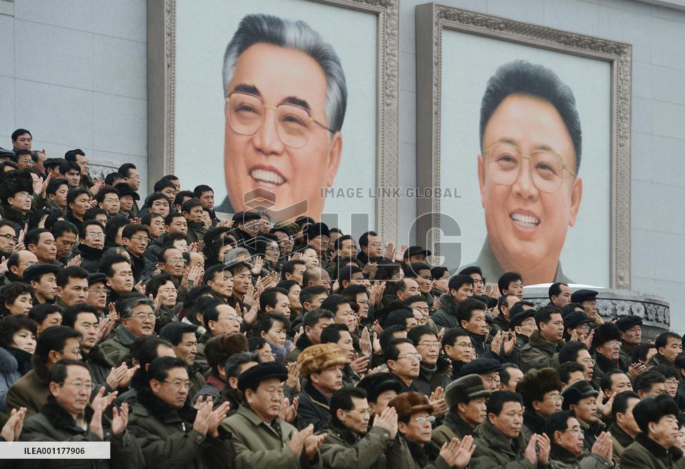N. Korea celebrates rocket launch