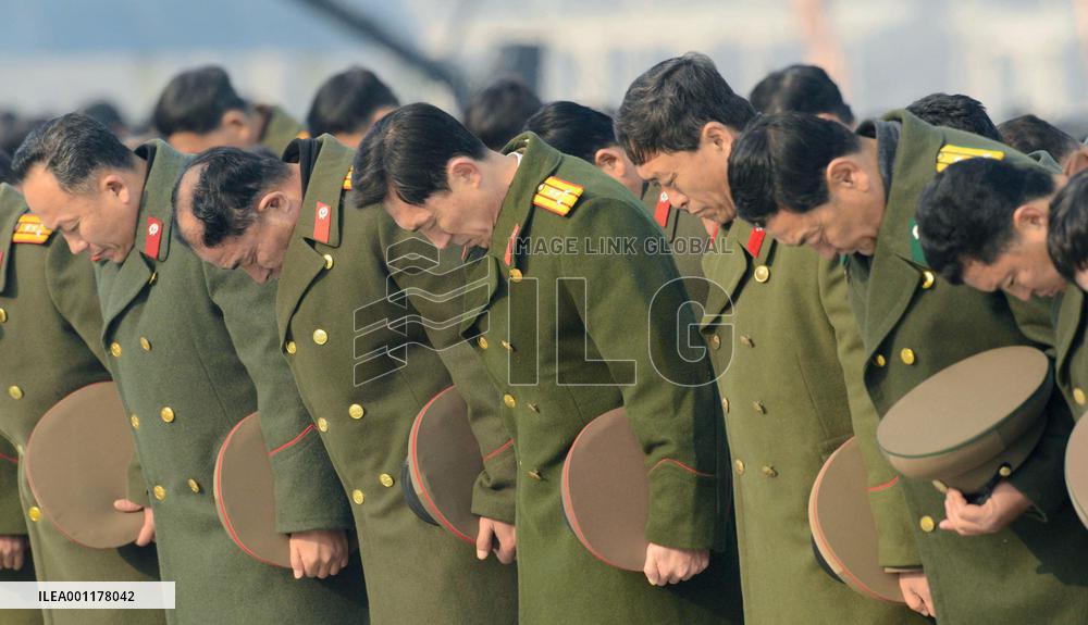 Reopening of renovated mausoleum in N. Korea