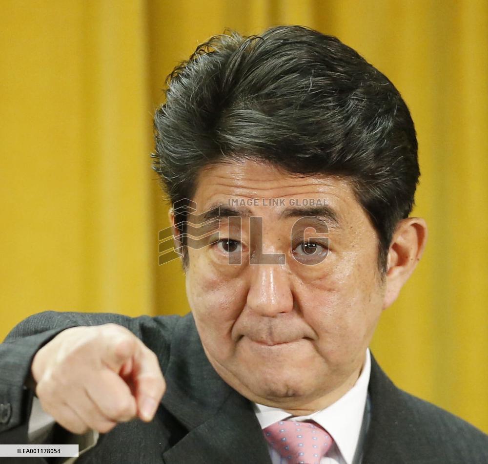 Abe the day after election