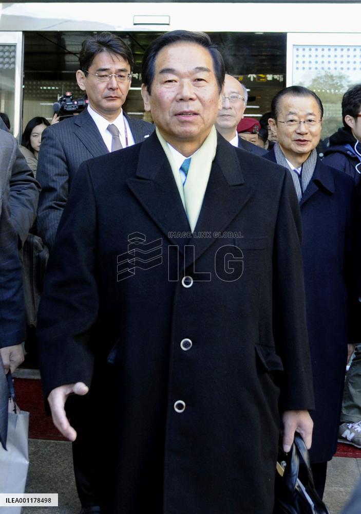 Abe's envoy Nukaga