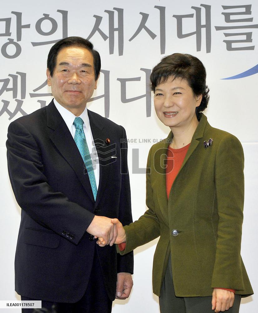 Abe's envoy Nukaga