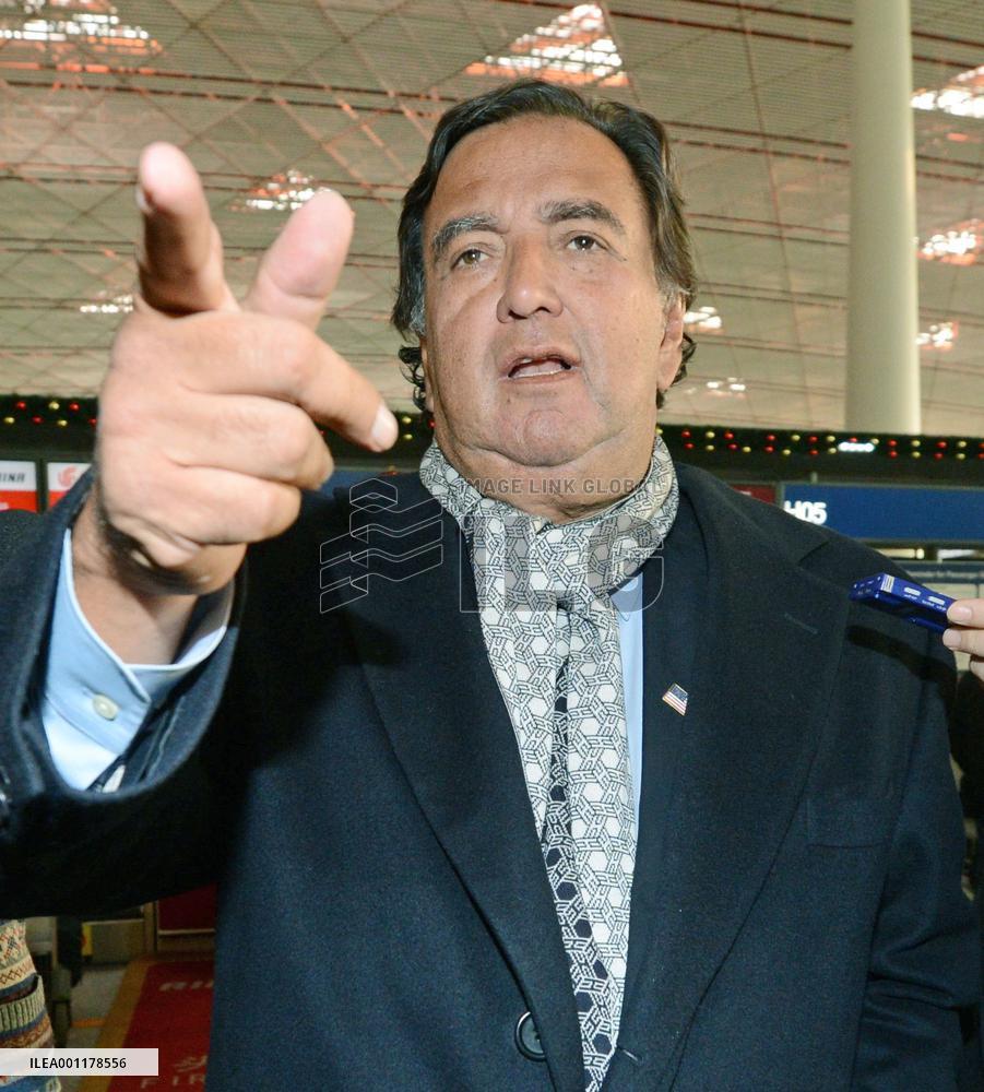 U.S. mission in Beijing en route to N. Korea