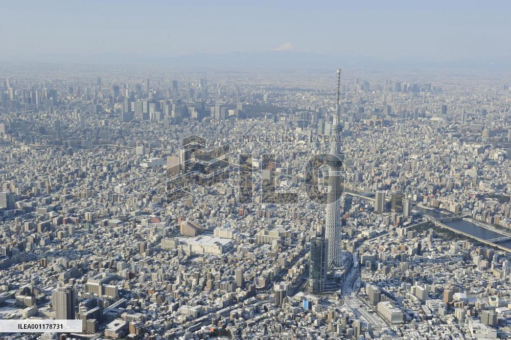 Snow in Japan