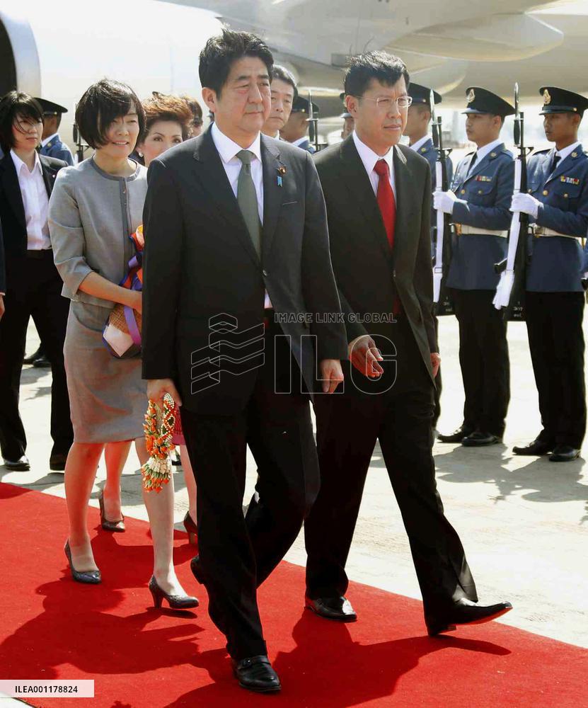 Abe in Southeast Asia
