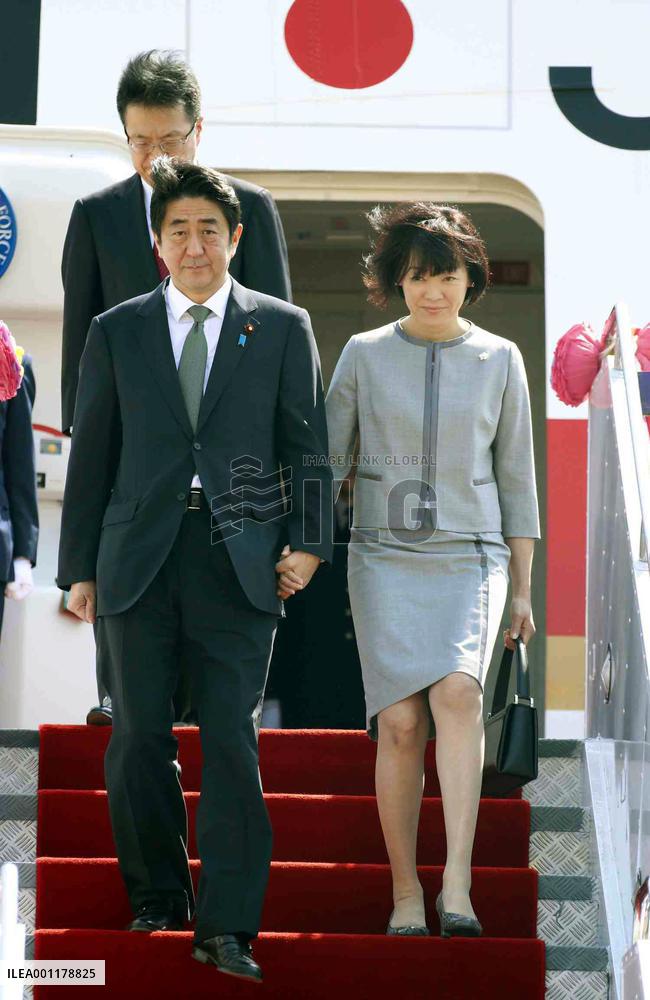 Abe in Southeast Asia