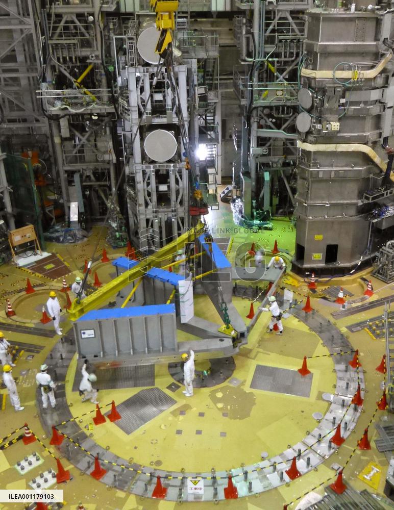 Experimental nuclear fusion device