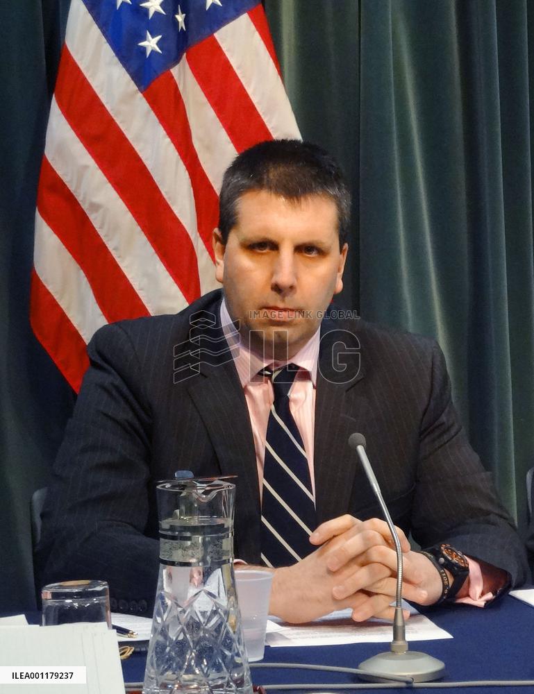 U.S. defense official Lippert in Tokyo