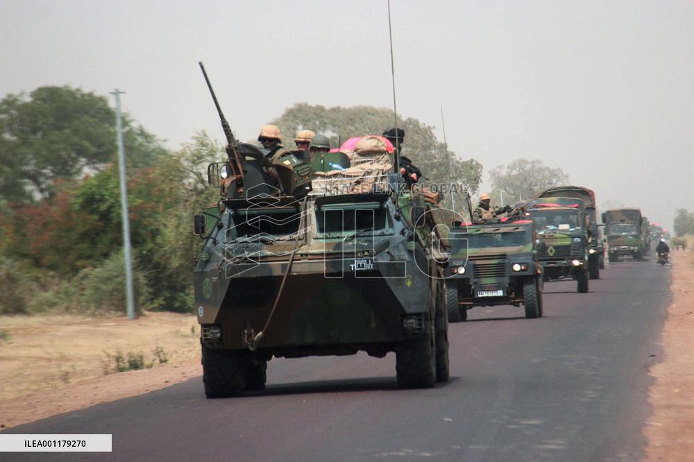 French troops in Mali