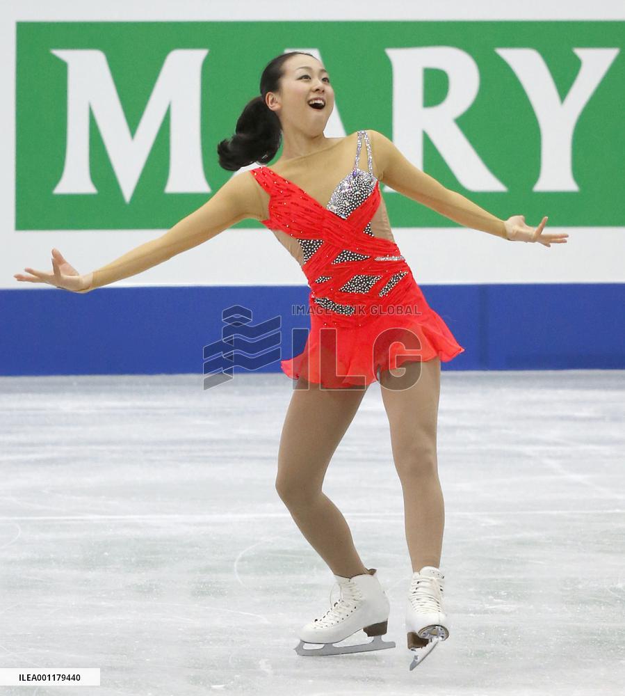 Mao Asada takes lead at Four Continents