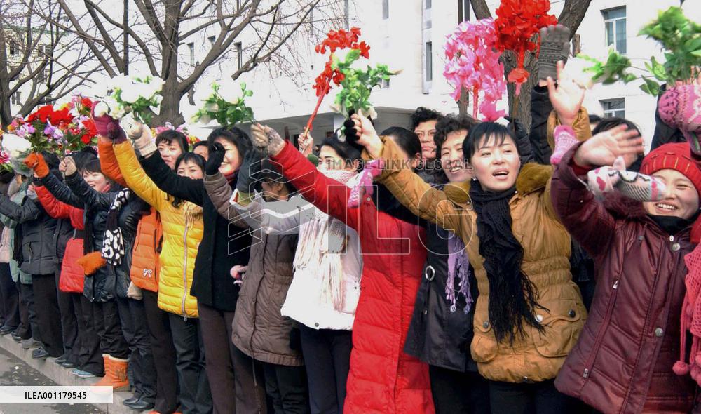 N. Korea celebrates nuclear test