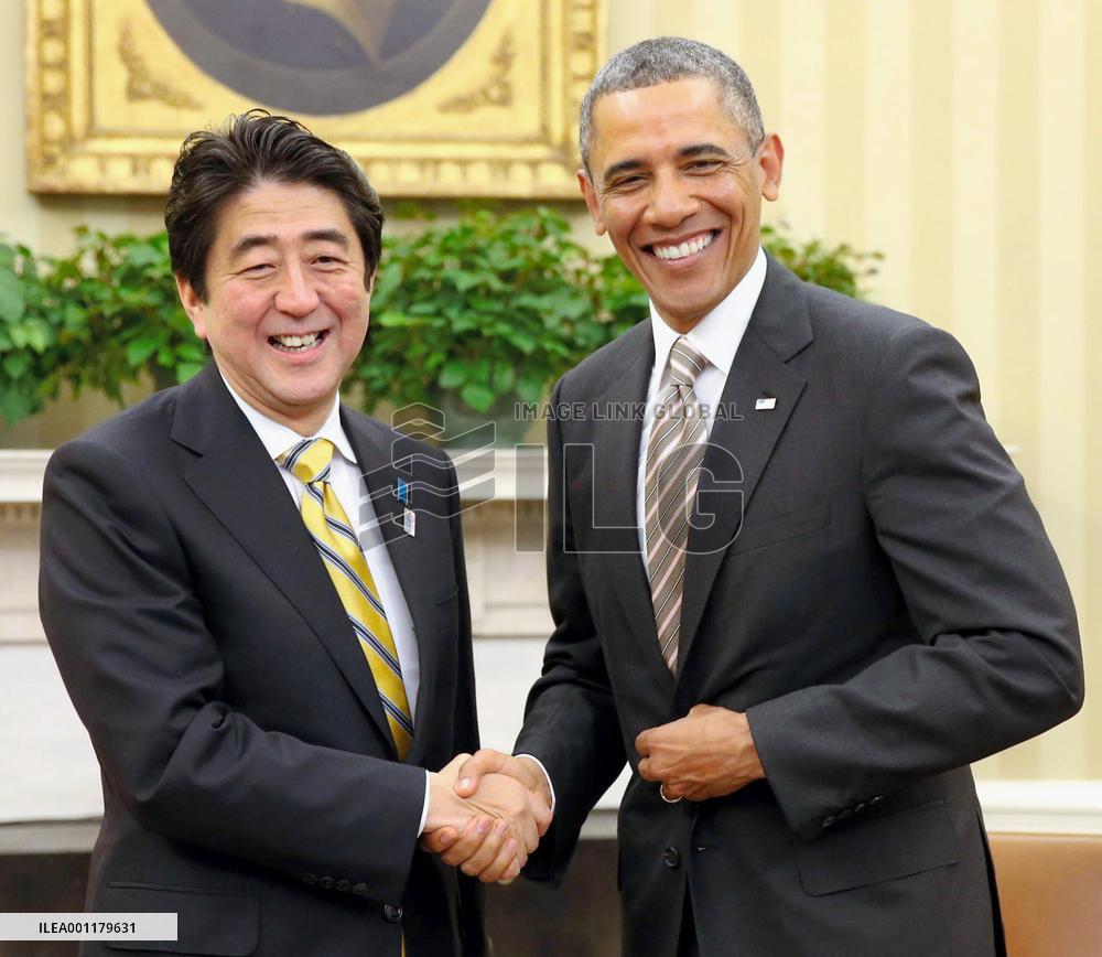 Japan premier in U.S.