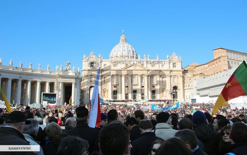 Farewell to pope