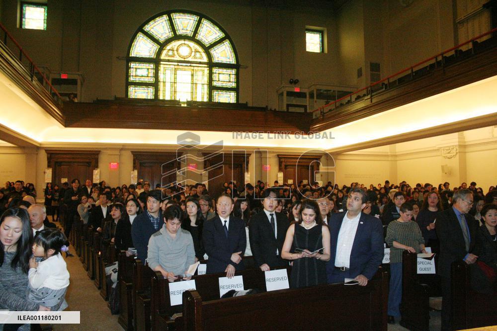 Japan quake commemoration in U.S.